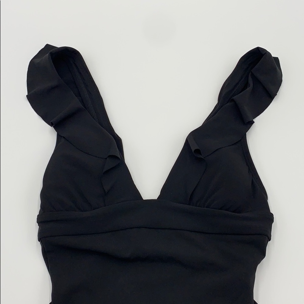Robin Piccone Ruffled Sleeve One Piece - NWOT - Picture 2 of 9